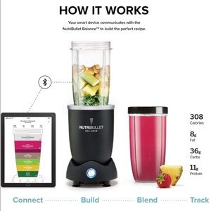 NutriBullet “Balance” smart Bluetooth-enabled blender